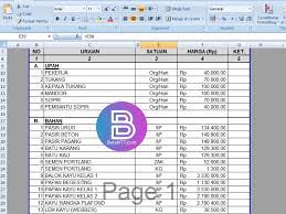 Text of rab rumah type 45. File Hitung Rab Rumah File Dwg Autocad Terbaru 2021 Betantt Com