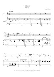 Schubert Serenade Standchen Sheet Music For Violin 8notes Com Sheet Music Violin Sheet Music Free Violin Sheet Music