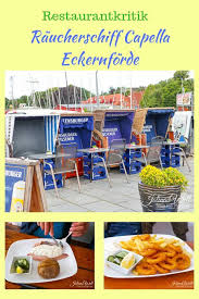 Ein Restaurant Auf Einem Schiff Die Capella Raucherkutter Und Fischimbiss Reisen Mit Kindern Restaurant Urlaubsreisen