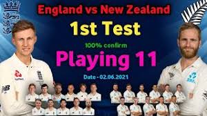 The tournament opener will be played at the lord's stadium in london. Eng Vs Nz 1st Test Match Playing 11 New Zealand Vs England 1st Test Playing 11 Eng Vs Nz 2021 Youtube