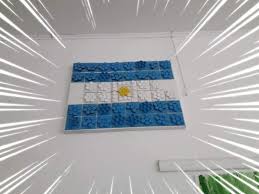Esta es posiblemente la técnica preferida de los niños, donde dejan volar su imaginación para hacer en este caso la bandera argentina. Cuando Los Mas Chicos Nos Dan El Ejemplo 105 1 Fm De La Montana