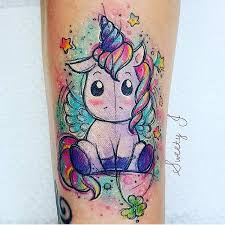 Unicorn tattoos for girls, men & women. Facebook
