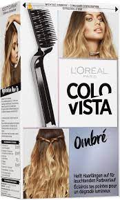 Diy ombre hair | l'oreal paris preference wild ombre. L Oreal Colovista Haarfarbe Ombre 1 St Dauerhaft Gunstig Online Kaufen Dm De