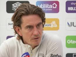 Brentford head coach Thomas Frank has described reports of a new contract  as rumours but reiterates he is very happy at the club.