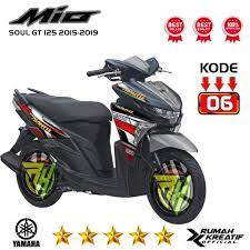 90 modifikasi motor mio soul gt blue core sobat modifikasi. Buy Mio Soul Gt Thailand Thailook 125 2015 2019 Avantis Ego Striping Variation Yamaha Rk A Seetracker Malaysia