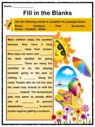 summer facts worksheets information key characteristics for kids