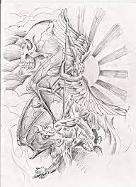 Good Vs Evil Evil Tattoos Tattoo Design Drawings Tattoos Gallery