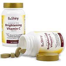 While the fda recommends a minimum of 40mg per day per adult, this quantity will not greatly help lighten skin. Amazon Com Vitamin C Complex 1000 Mg Tablets For Skin Lightening Brightening Antioxidant With Rose Hips And Bioflavinoids Immune Support Supplement Healthy Aging Builds Energy And Overall Well Being Health Personal Care