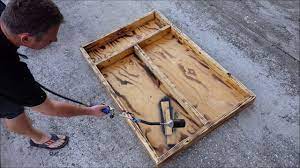I precious to have a place to secure my firearms that wasn't visible completely the prison term therefore i diy gun cabinet organizer came up with the idea of a sunken in the wall ordnance cabinet that doubles every bit group. Making A Texas Gun Cabinet Youtube