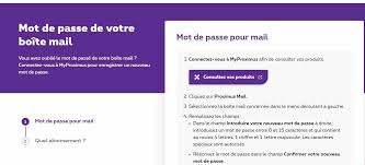 Il y a la solution de session me direz. Changement De Mot De Passe Boite Mail Proximus Forum