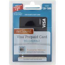 Jul 01, 2021 · free prepaid credit cards with no fees & free prepaid debit cards are an alternative to bank accounts & credit cards. Visa Debit Card Reloadable Prepaid Netspend 20 500 1 Ct Delivery Or Pickup Near Me Instacart
