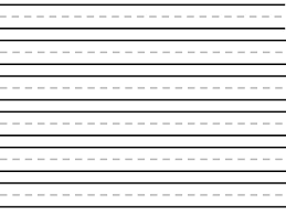 Threewingettes Com Free Writing Paper Kindergarten Writing Paper Handwriting Paper