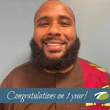 Happy 1st work anniversary to David...