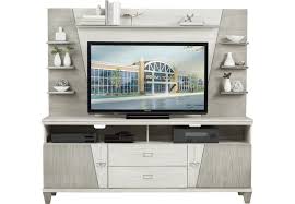 Argento Gray 2 Pc Wall Unit Wall Unit Rooms To Go Entertainment Wall Units