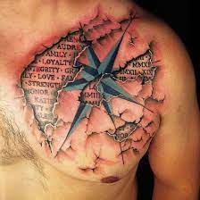 There is a huge difference between 3d tattoos and other tattoos, and the 3d effect can give a whole new look to the tattoo design. Chest Tattoo Designs For Men And Women Full Tattoo Ripped Skin Tattoo Chest Tattoo Men Cool Chest Tattoos