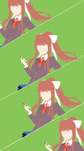 I put 'su' instead of 'tsu', whooooooooops, my bad!! Minimal Ddlc Phone Wallpaper 1920x1080p Ddlc