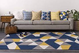 Area rugs 5x7,jacrane large area rugs play area rug spring floral pattern blue yellow navy chrysanthemum flowers background web print soft area rug pet carpet outdoor carpet living. Teal Blue And Yellow Rug Novocom Top