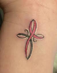 Cancer ribbon tattoos are almost always very meaningful to the men and women that wear this tattoo symbol. Pin On Tattoo