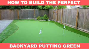 A backyard putting green is the perfect addition to any yard looking to maximize its use. How To Build The Perfect Home Putting Green Behind The Scenes Tour Youtube