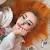 Pastel Orange Hair Tumblr
