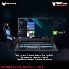Acer predator thronos gaming chair. Acer Predator League Gaming Chair 2020 Promo Extended Villman Computers
