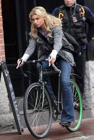Alyson Michalka Bicycle Fashion Cycling Outfit Bike Style
