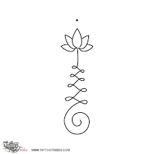 Tatuaggio Di Unalome E Loto Illuminazione Tattoo Tattoos Unalome Tattoo Enlightenment Tattoo