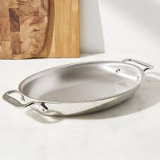 All Clad C Oval Au Gratin Dish Au Gratin Dish Baked Dishes Specialty Cookware