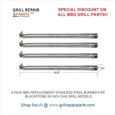Black Decker Air Station 9527 Parts Grill Parts Stainless Burner For Blackstone 1554 Blackstone 1825 Blackstone 1560 Blackstone 1514 4 Pk Gas Models In 2020 Grill Parts Stainless Steel Tubing Griddle Cooking