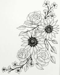Super Flowers Tattoo Drawing Sunflowers 46 Ideas Body Art Tattoos Hip Tattoo Leg Tattoos