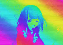 Share the best gifs now >>>. Anime Rainbow Girl Gifs Tenor