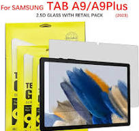 Tempered Glass Screen Protector for Galaxy A9 Tablet - Premium Clarity,  Scratch Resistant, Easy Installation with Paper Bag