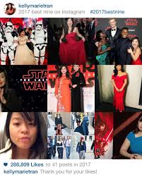 Best nine is the original app to get your best nine grid from instagram for any given year! Instagram Best Nine Last Jedi S Kelly Marie Tran Had A Great Year