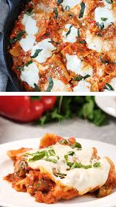 Skillet Vegetable Lasagna Karen Recettesdepoulet En 2020 Recette Sans Viande Recettes De Cuisine Recette Poulet