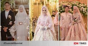 Undangan nikah murah tapi cantik. 10 Gaun Pengantin Muslimah Gaya Modern Gak Kalah Dari Princess