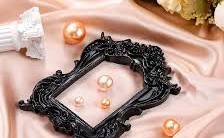 15-Piece Vintage Resin Picture Frames - Mini Antique Frames For DIY Jewelry  & Photo Display