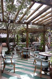 Arto Tiles In The Most Romantic Restaurants In The World Cecconi S South Beach Rustic Elegan Outdoor Restaurant Patio Outdoor Restaurant Design Cafe Design