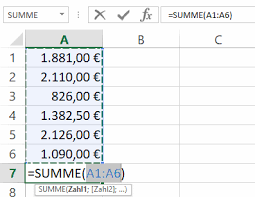 Maybe you would like to learn more about one of these? Excel Summe Einer Spalte Bilden Viele Zellen Addieren Tippscout De