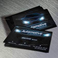 This business card template from envato elements has plenty of room for details. Automotive Business Card V2 By Oksrider Graphicriver
