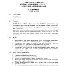Program kerja kepala sekolah dasar negeri 1 giritirta tahun pelajaran 2013/2014 bab i pendahuluan a. Contoh Kertas Kerja Program Sekolah Arasmi