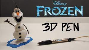 Olaf Frozen 3d Pen Scribbler Nano Creation Www 3dstiftkaufen De