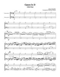 Chances are you have been to a wedding where musicians perform it. Pachelbel 039 S Canon In D Cello Duet By Johann Pachelbel 1653 1706 Digital Sheet Music For Individual Part Score Set Of Parts Download Print S0 313861 Sheet Music Plus