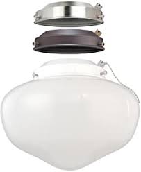 Many ceiling fan light kits are interchangeable but it depends on the brand and model of the ceiling fan. Ceiling Fan Light Kits Amazon Com Lighting Ceiling Fans Ceiling Fans Accessories