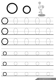 Letter Tracing Worksheets Letters Worksheet Preschool For