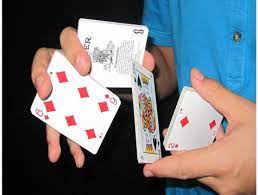 I first saw it as it had been done with david copperfield at one of his magical shows. Learncards