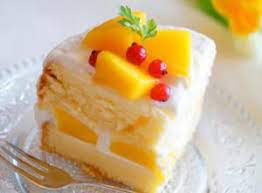 Fluffy And Delicious Khek Ma Muang Thai Mango Cake Recipe Desserts Thai Recipes Dessert Mango Dessert