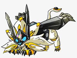 It is the mascot for pokémon y. Solgazma The Necrozma Forms Of The Sun And Moon Legendaries Imagenes De Ultra Solgaleo Transparent Png 1092x782 Free Download On Nicepng