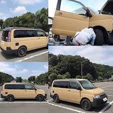 刷毛 ローラーでdiyで車を全塗装しよう on instagram タカラ塗料オリジナル ビスケットでステップワゴンを刷毛塗り全塗装された事例です お客様よりいただきました感想です ビスケットとマットブラックを 注文させて頂きましたaです 自分の車はステップ