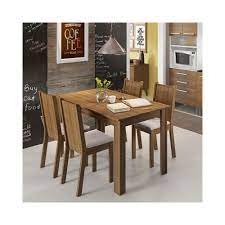 Hermosa sala en l incluye venta de comedores modernos de 4, 6 y 8 sillas en puerto rico. Juego De Comedor Rosie En Madera 4 Puestos Arte K Muebles