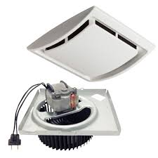The whisper line of panasonic bathroom exhaust fans is one of the quietest bathroom exhaust fan lines on the market today. Broan 60 Cfm Quick Install Bathroom Exhaust Fan Motor And Grille Upgrade Kit Four Pack